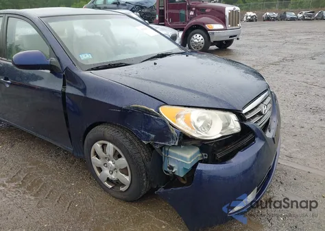 2008 Hyundai Elantra Gls/Se from USA, damaged, VIN KMHDU46D98U569260